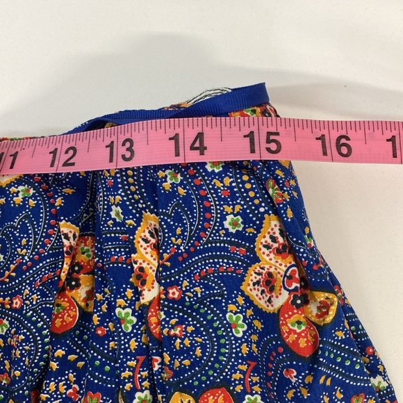 Vtg Handmade Patchwork Christmas Skirt Hand Made Stunning M? - Picture 8 of 12